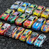 Ensemble de 30 voitures de course en métal moulé sous pression à l'échelle 1:64, mini véhicules à tirer en arrière avec boîte de rangement pour jouer, adapté aux enfants