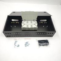 Panneau de brassage fibre optique 48 ports SC UPC, 19 pouces, montable en rack, extractible, entièrement équipé, 2U, 48 fibres, SC FC ST Simplex, panneau ODF