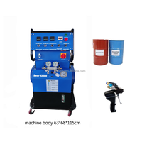 Machine de pulvérisation portable de mousse polyuréthane et polyurée hydraulique de petite taille V3500