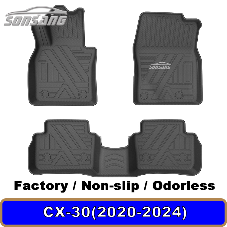 Para Mazda CX-30 2020-2024 alfombras de coche