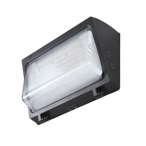 IP65 UL Được Liệt Kê DLC5.0 347V 120W LED Slim Wall Gói Thiết Bị Chiếu Sáng Đèn Wallpack Đèn Tường Với Cảm Biến Chuyển Động Quang Điện - Product Image 1
