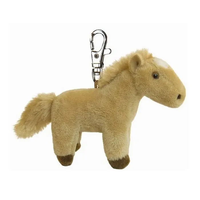 Factory Custom Made Stuffed Animal Mini Toys Horse Keychain Plush Gift with Good Price
