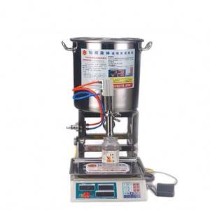 เครื่องบรรจุของเหลวแบบอัตโนมัติระบบนิวเมติกสำหรับน้ำผึ้ง งา น้ำมันพืช กาว ของเหลวข้นหนืด และของเหลวอื่นๆ แบบกำหนดปริมาณได้ - Product Image 2