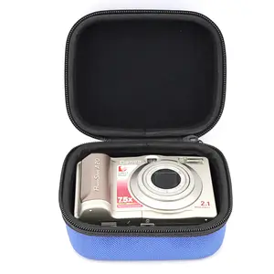 Produsen pesanan khusus tas wadah kantong kamera keras EVA perjalanan kecil pengatur peralatan