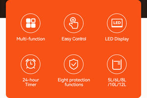 Cuisinières électriques programmables à pression directes d'usine, acier inoxydable 304, multifonction, haute qualité, bon marché, OEM/ODM, petite cuisine - Product Image 5