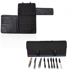 Sac de transport pour couteaux de chef BSCI, 17 emplacements, robuste, en Oxford, sac de rangement pour couteaux de chef - Product Image 3