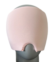 Capuchon de compression de haute qualité avec masque oculaire en gel chaud et froid pour le soulagement des maux de tête et des migraines