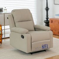 Fauteuil simple multifonctionnel pour salon, petit canapé convertible et inclinable, fauteuil rotatif pour salon de manucure et de beauté
