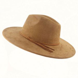 High Quality Vintage Wholesale Wide Brim Fedora <b>Hats</b> 100% Wool Unisex Customizable Size <b>for</b> Party and Fishing - Product Image 1