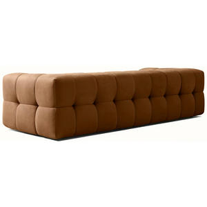 अमेरिकी आरएच फर्नीचर रेट्रो वास्तविक चमड़े के नरम तीन-सीटर सोफे आधुनिक सरल लिविंग रूम अनुकूलन योग्य - Product Image 3