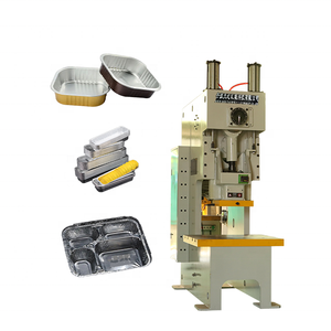 DADI JH21 80T alüminyum folyo öğle yemeği kutu üretim hattı pnömatik yumruk cnc güç basın alüminyum folyo öğle yemeği kutu üretim hattı - Product Image 2