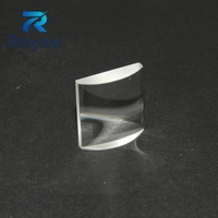 Lentille Cylindrique Plano-Convexe BK7 Personnalisable OEM 22mm*20mm en Quartz/Achats K9 pour Équipement Optique Sphérique Plat