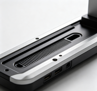 Échantillons de caméra documentaire en aluminium, scanner de bureau personnalisé, service de traitement de précision de cadre en alliage d'aluminium usiné CNC