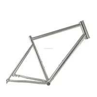OEM Gravel bike frame in titanium alloy bike for flat disc brake