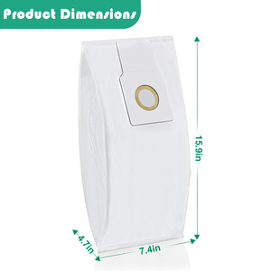 <span class=keywords><strong>Kenmore</strong></span> 53294 <span class=keywords><strong>Bolsas</strong></span> de vacío de tela HEPA Estilo O Diseño hipoalergénico Paquete de 6 fugas de polvo cero <span class=keywords><strong>para</strong></span> la serie BU1000/31000 - Product Image 2