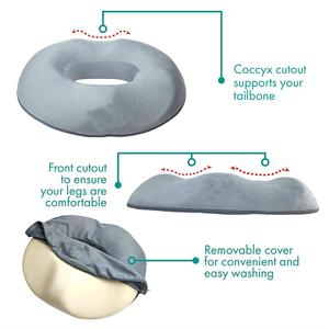 Donut coxis almohada hemorroides cojín de próstata de embarazo dolor úlceras por presión - Product Image 6
