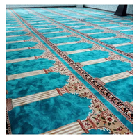 Nouveau design personnalisé de l'usine chinoise Tapis de prière Masjid Tapis mural en nylon fabriqué à la machine pour la source directe de la mosquée turque