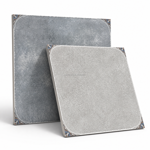 Gạch men mờ 60x60cm 24x24' màu xám, chống trơn, vân gốm tự nhiên, dùng cho nhà máy, sân vườn, biệt thự, phòng ăn, phòng tắm, nhà bếp — ảnh 1