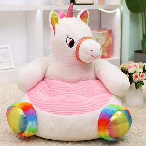 Fauteuil enfant en peluche doux et confortable, motif ours, panda, licorne et canard, avec rembourrage en coton PP – Cadeau idéal pour siège d'enfant – Vente chaude - Product Image 4