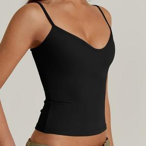 Camisola de Cuello Bajo de Color Sólido para Mujer, al por Mayor, Personalizada OEM/ODM, para Oficina, Casual, Actividades al Aire Libre - Product Image 2