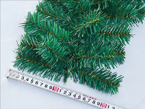 Guirlande <span class=keywords><strong>de</strong></span> Noël en pin artificiel populaire 2023, 2,7 m, verte, décoration en rotin, décoration suspendue pour porte, couronne <span class=keywords><strong>de</strong></span> Noël - Product Image 6