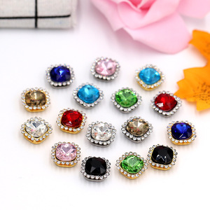 Strass carrés à 12 facettes, qualité A, diamant domestique pour accessoires de chaussures et vêtements DIY, origine Yiwu - Product Image 3