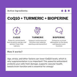 Oem Coenzyme Q10 viên nang với chiết xuất nghệ Vegan ubiquinol người lớn bổ sung ubiquinol Q10 thuốc - Product Image 4