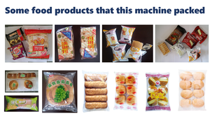 Gran oferta, máquina automática comercial de envasado de pan, tipo de almohada multibollo con función de llenado de bolsas de película para boxeo de alimentos - Product Image 4