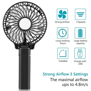 Cầm Tay Di Động Pin Hoạt Động Có Thể Sạc Lại USB Fan Mini Cá Nhân Fan Cho Du Lịch Nhà Và Văn Phòng Sử Dụng - Product Image 5