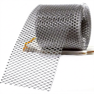 Aluminum <b>Wire</b> <b>Mesh</b> Roll Diamond Pattern Metal Screen Filter Netting for Gutter Guard and Drain Protection Aluminum Expanded <b>mesh</b> - Product Image 1