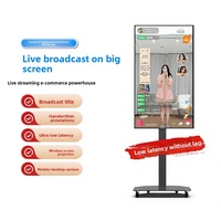 AWSTOUCH Terminal Táctil Todo en Uno para Transmisión en Vivo, Pantalla Grande, Influencers, Comercio Electrónico, Funciones Interactivas, Pantalla con IA