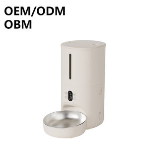 Yeni Akıllı Evcil Hayvan Besleyici Otomatik Kedi Köpek Mama Dağıtıcısı Dokunmatik Ekran Kontrolü Modern Sağlam Tasarım Pille Çalışan Güvenli Çevre Dostu - Product Image 1