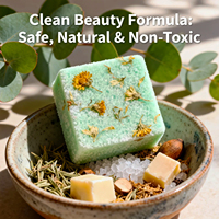 Ensemble de bombes de bain bio vegan naturelles personnalisées relaxantes pour femmes, coffret cadeau de luxe