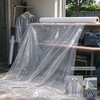 Film TPU transparent, polyuréthane thermoplastique, membrane élastique, imperméable, anti-taches, pour nappe, tissu composite