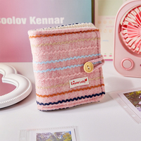 Photocard Holder Album Kawaii Collect Book 3 Anneaux A5 A6 Photocards Binder Instax Journal Scrapbook Organizer