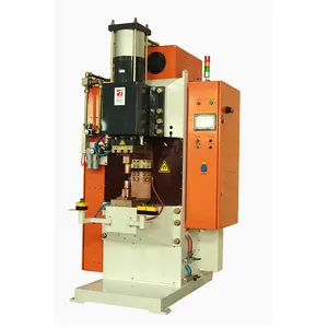 Máquina automática de soldadura por puntos de almacenamiento de energía de alambre de condensador de fabricante para carcasa de horno microondas