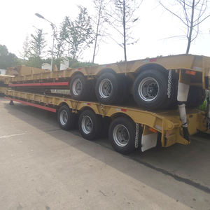 รถกึ่งพ่วงต่ำแบบ3/<span class=keywords><strong>4</strong></span>ขนาด40ฟุต50ฟุตรถเทรลเลอร์รถกึ่งพ่วง - Product Image 4