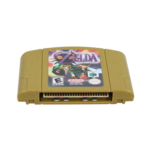 Tarjeta de Juego de Plástico para el Videojuego <span class=keywords><strong>Zelda</strong></span> <span class=keywords><strong>Majora</strong></span>'s Mask para Consola <span class=keywords><strong>N64</strong></span> Versión Americana - Product Image 2