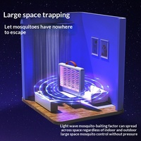 Piège à insectes LED mural haute puissance |   Lampe anti-moustiques et anti-mouches électrique ultra-rapide