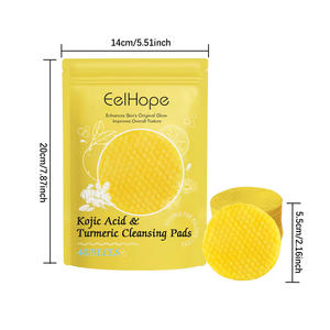 Almohadilla Limpiadora con Ácido de Cúrcuma Eelhope para una Limpieza Facial Suave, <span class=keywords><strong>Hidratante</strong></span>, Refrescante y Cuidado de la Piel - Product Image 2
