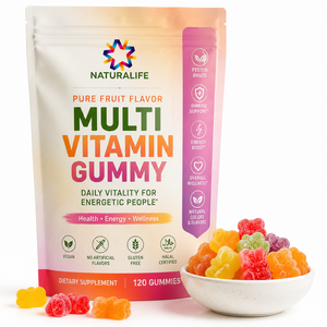 Gomitas Multivitamínicas con Sabor a Fruta Pura al por Mayor para Personas Energéticas, Gomitas para la Vitalidad Diaria y la Salud - Product Image 1
