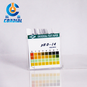 Bandelettes <span class=keywords><strong>de</strong></span> test <span class=keywords><strong>de</strong></span> pH universelles <span class=keywords><strong>super</strong></span> sensibles CORDIAL 4 couleurs PH 0-14 pour usage en laboratoire - Product Image 3