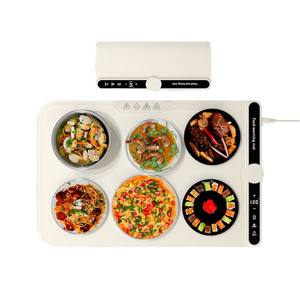 Premium Foldable <b>Electric</b> Warming Tray Full Surface Heating Rollable Placemat/<b>Pad</b> Versatile Silicone Nano Material Food Warmer - Product Image 2