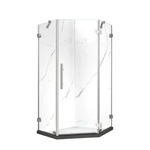 TNS TH1204-3 2022 Foshan High End Sector Quadrant shower cabin Quality Bathroom Glass shower