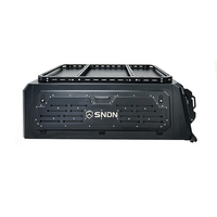 Couverture de benne SNDN pour pick-up double cabine, hardtop en aluminium, compatible Toyota et Ford