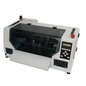 Kleine Desktop A3-Tintenstrahl T-Shirt-Druckmaschine Xp600 30 cm Wärmetransferrolle Pet-Film T-Shirt A3 Dtf-Drucker