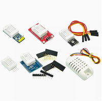 DHT22 modul suhu dan kelembaban AAM2302B pemeriksaan Sensor DHT D1 blok bangunan elektronik digital mini