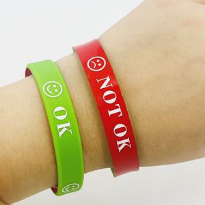 สายรัดข้อมือซิลิโคนพิมพ์ลายสองด้าน สีสันสดใส เหมาะสำหรับงานปาร์ตี้ เกมส์ และเป็นของที่ระลึก - Product Image 5