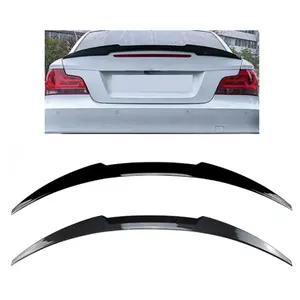 Car Trunk Spoiler Wing M4 Style Car Rear Lip Wing Spoiler For BMW 1 Series E82 E88 Coupe 2005-2011