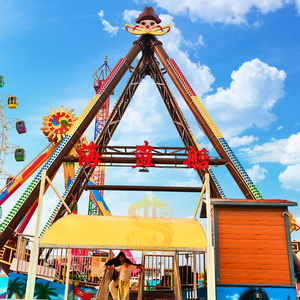 Grande balançoire en fibre de verre en forme de bateau <span class=keywords><strong>pirate</strong></span> pour intérieur/extérieur, attraction de parc d'attractions - Product Image 3